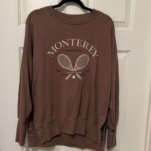 Abercrombie & Fitch Brown Monterey California Sweatshirt